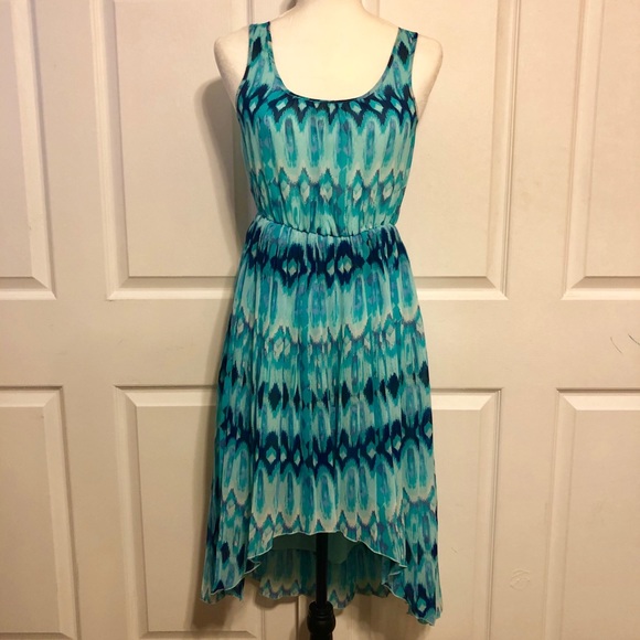 h&m high low dress